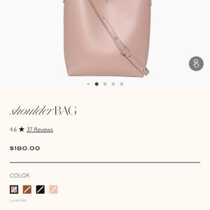 Samara vegan leather cross body bag. Originally $180